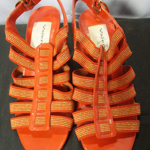 AJ Valenci Red Shoe Used